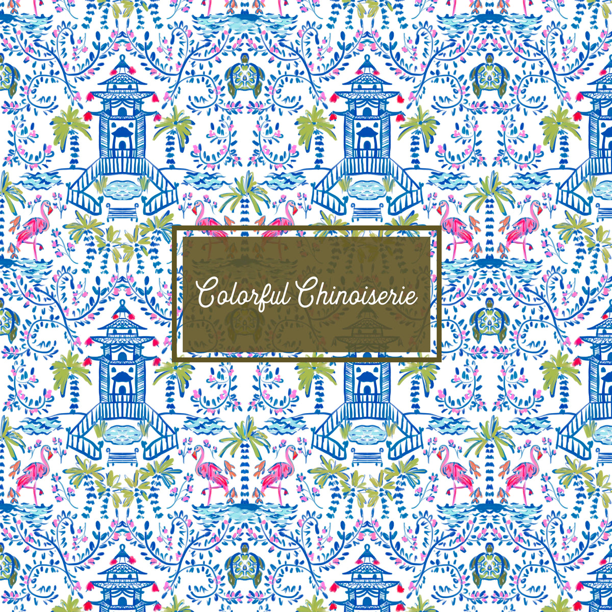 Colorful Chinoiserie
