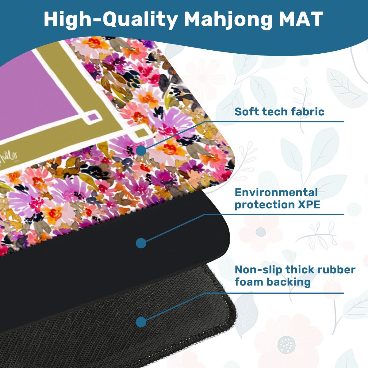 Mabel Mahjong Mat (Non-Neoprene)