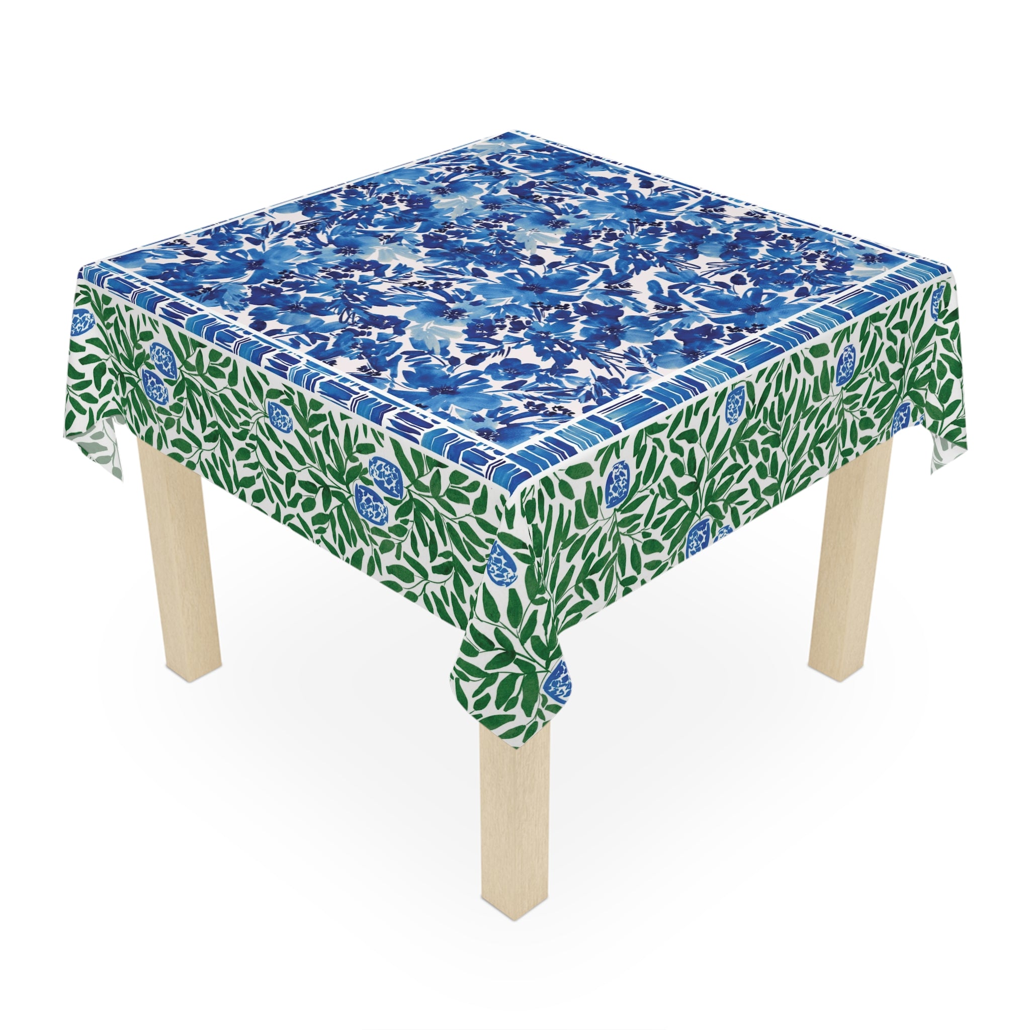 Royal Blooms Square Tablecloth