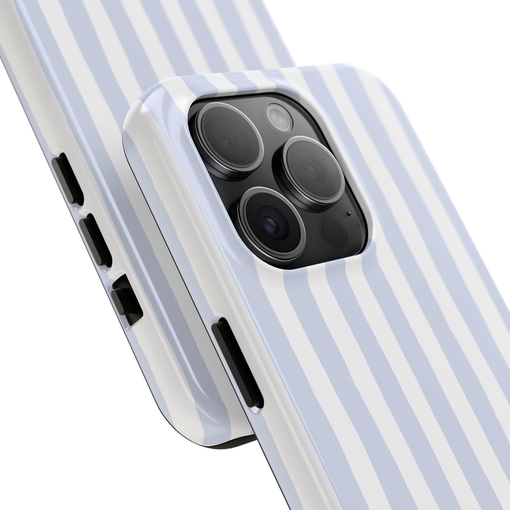 Seaside Stripes Monogrammed Tough Phone Case