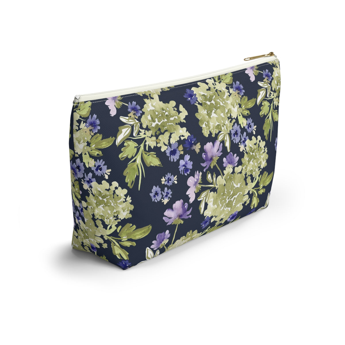 Calista Striped Monogrammed Mahjong Tile Pouch