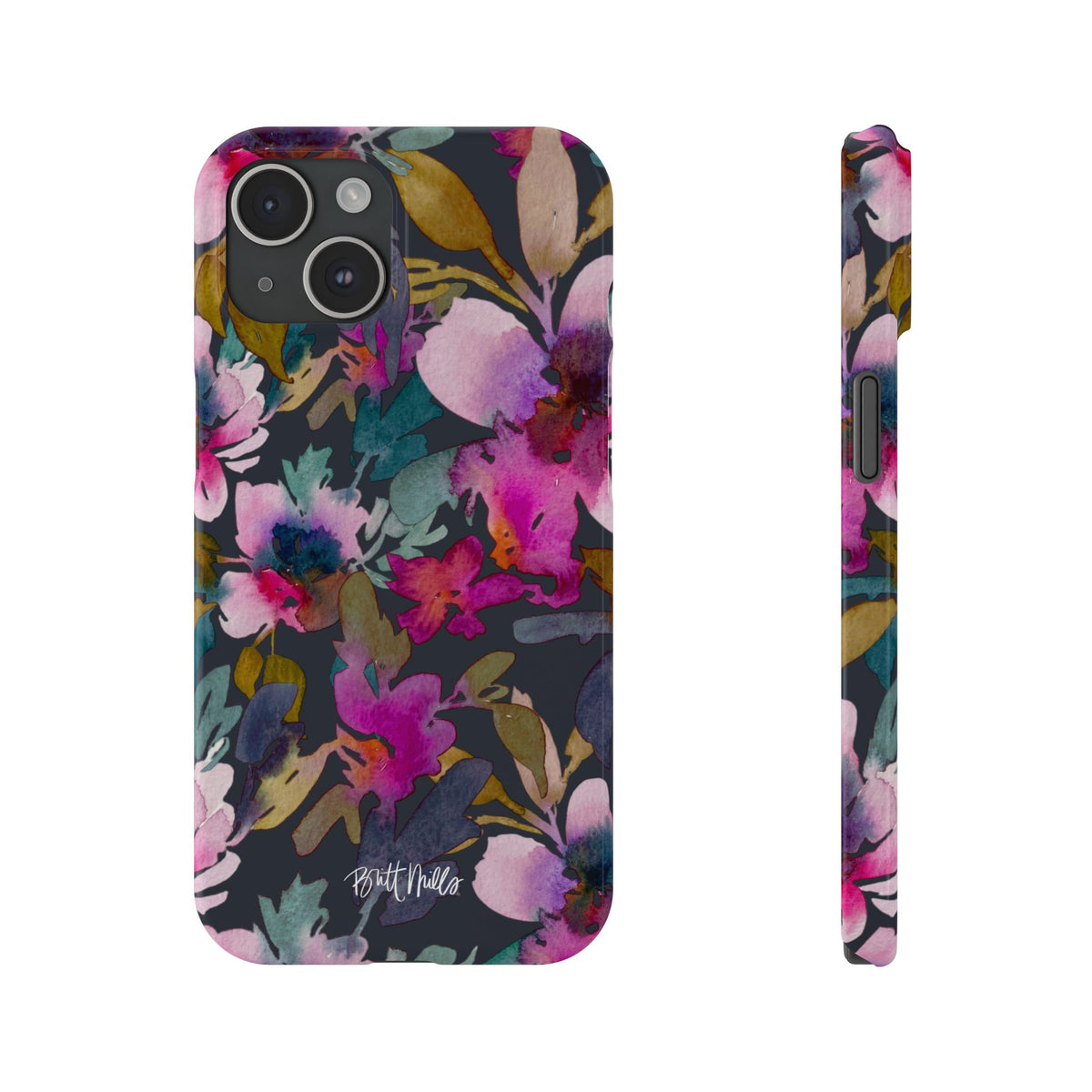 Flourish Slim Phone Case