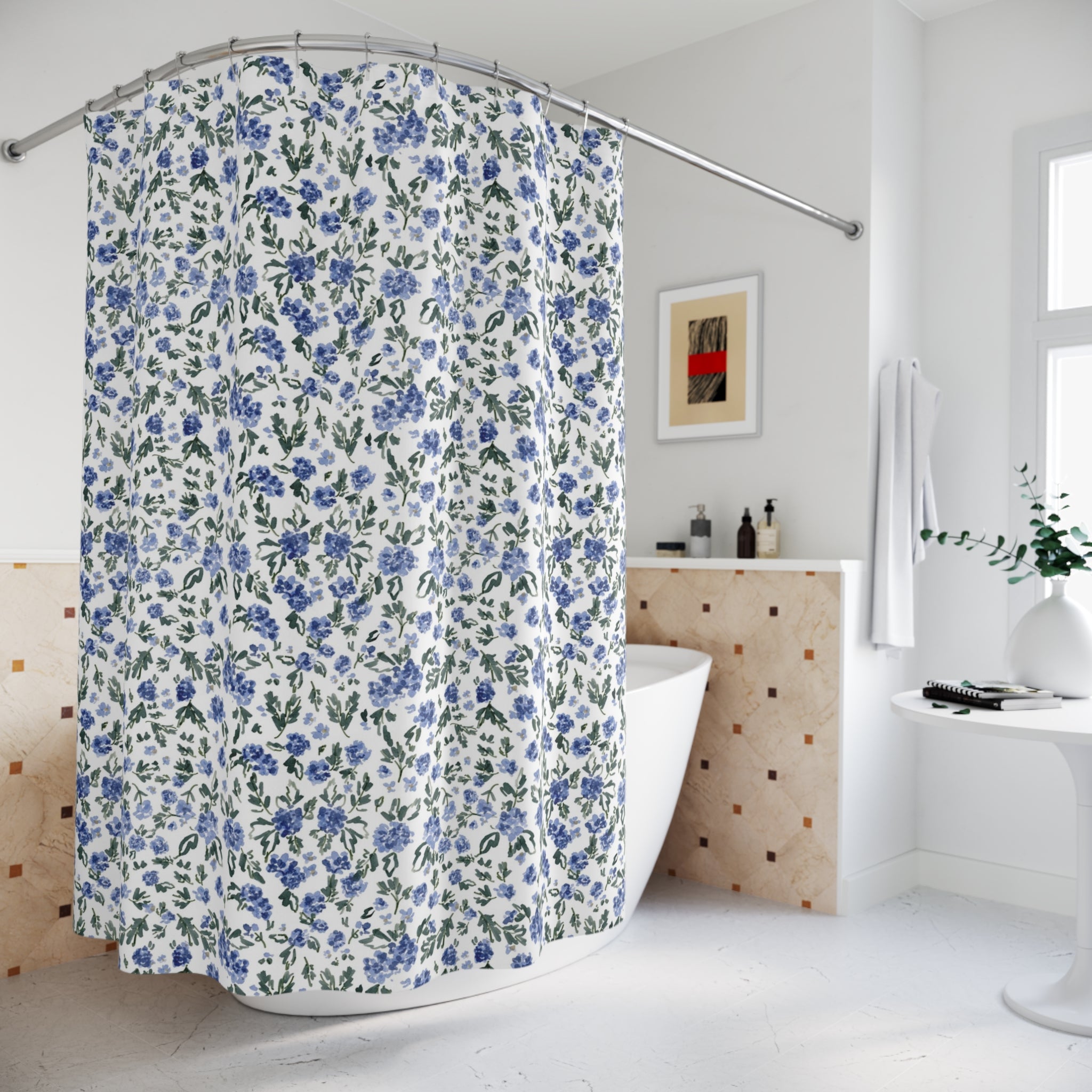 English Countryside Shower Curtain