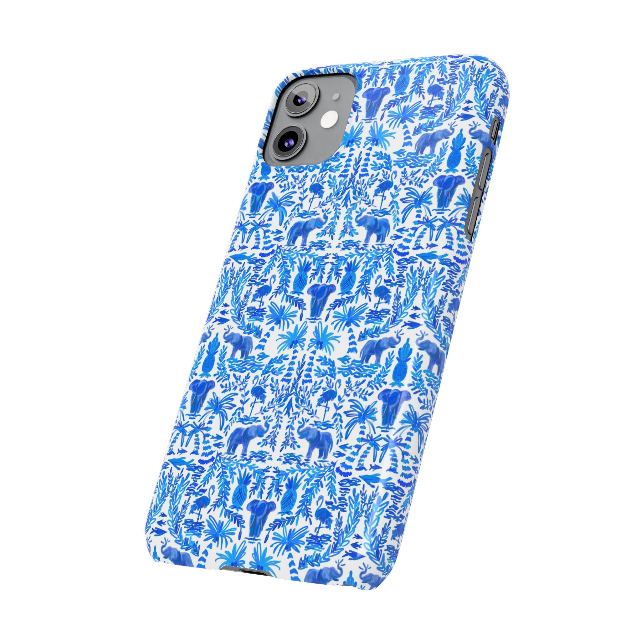 Elephant Fun Slim Phone Case