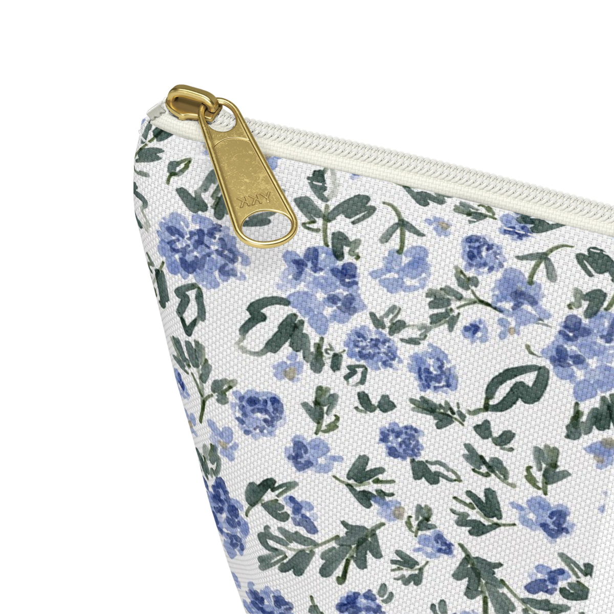 English Countryside Striped Monogrammed Pouch