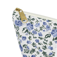 English Countryside Striped Monogrammed Pouch