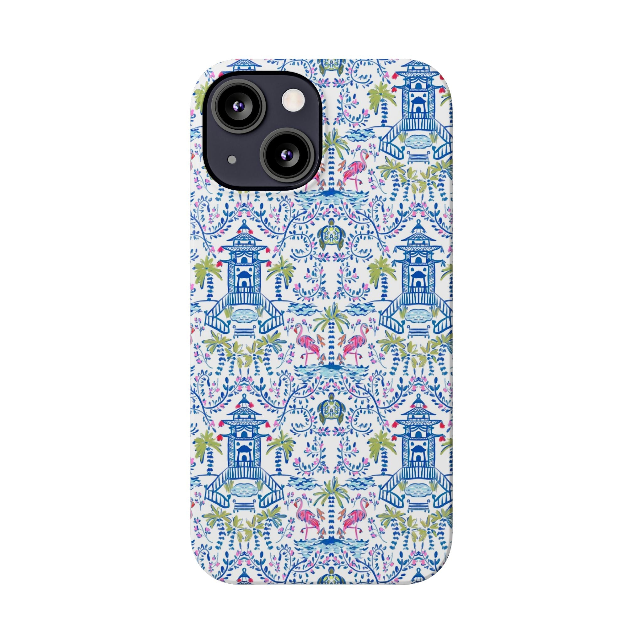 Colorful Chinoiserie Slim Phone Case
