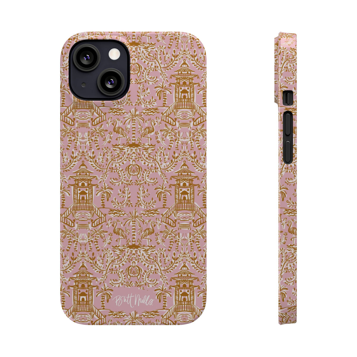 Soirée Pink Slim Phone Case