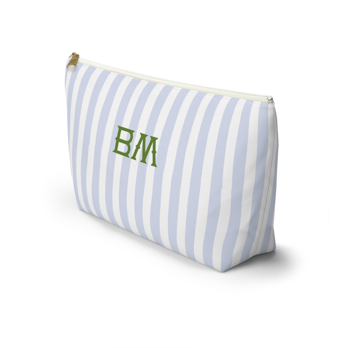 Seaside Stripes Monogrammed Pouch