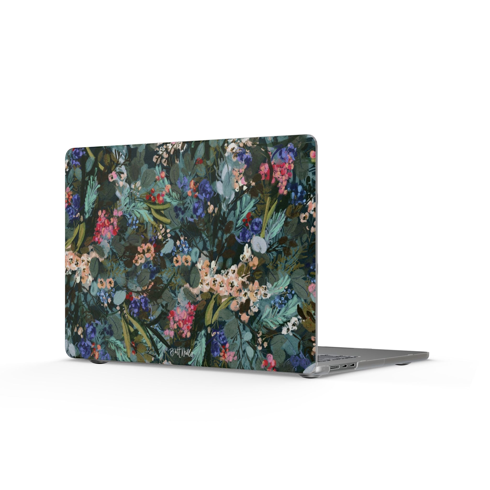 Winter Berry Matte MacBook Cases