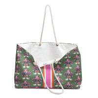 Evangeline Multi Striped Monogrammed Mahjong Bag