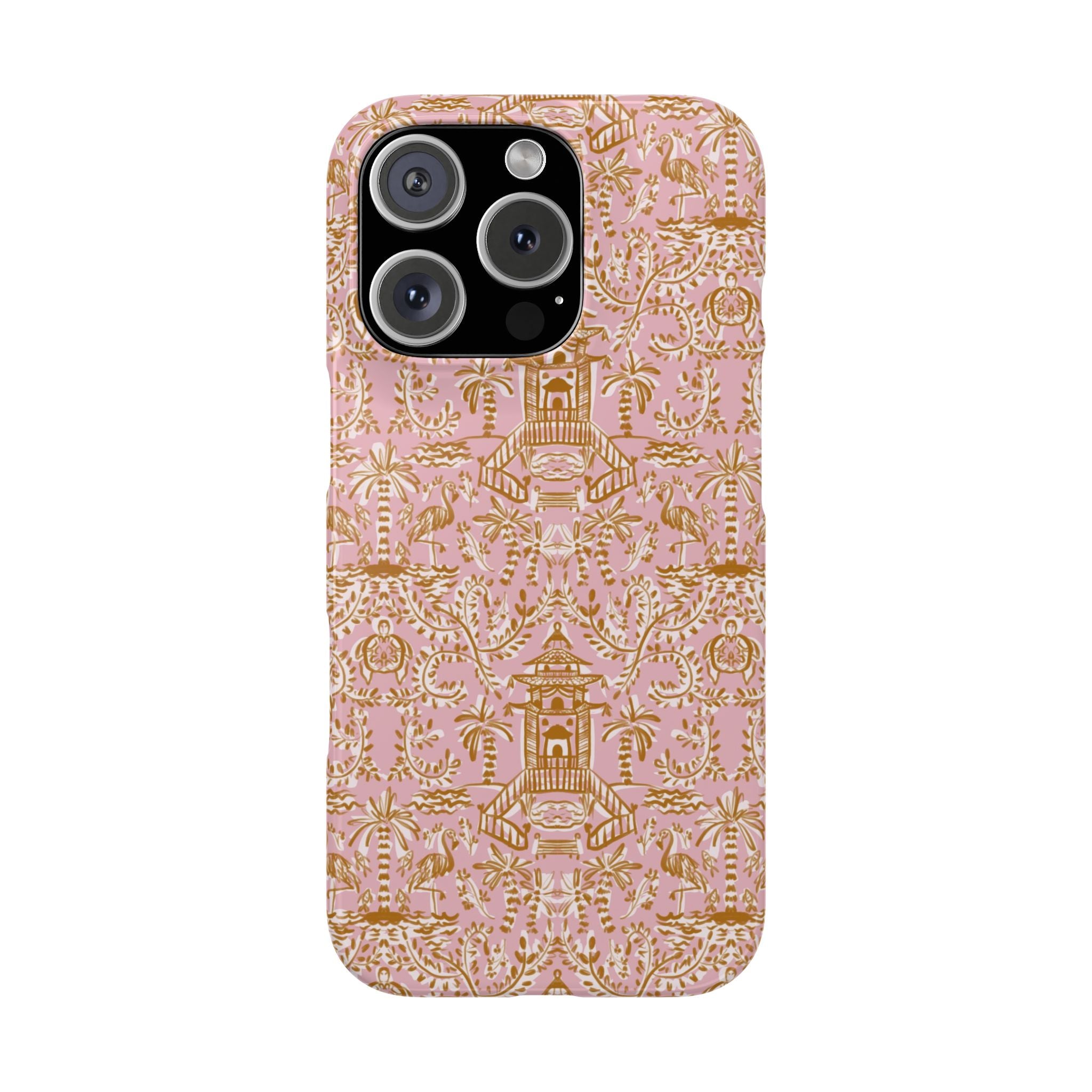 Soirée Pink Slim Phone Case