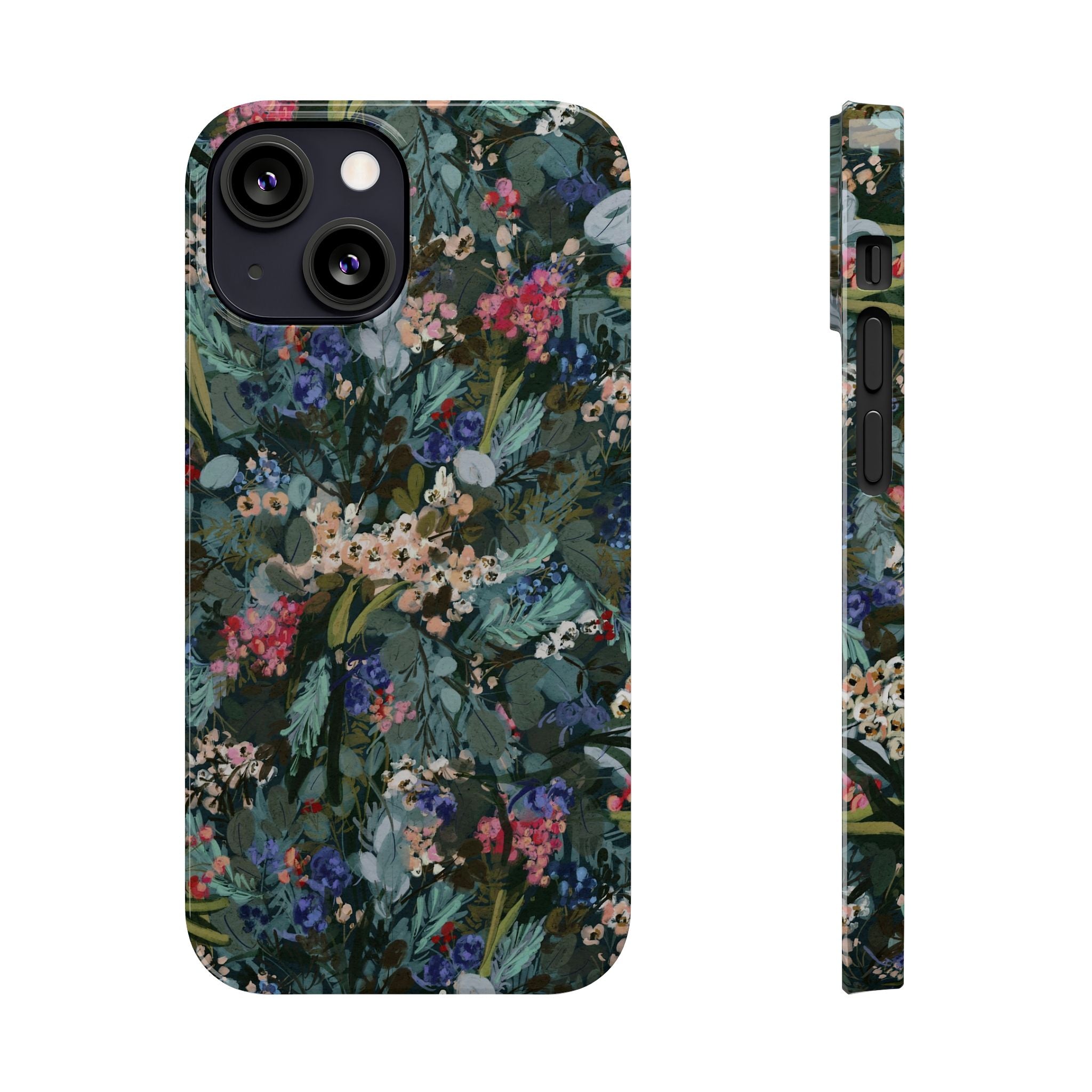 Winter Berry Slim Phone Case