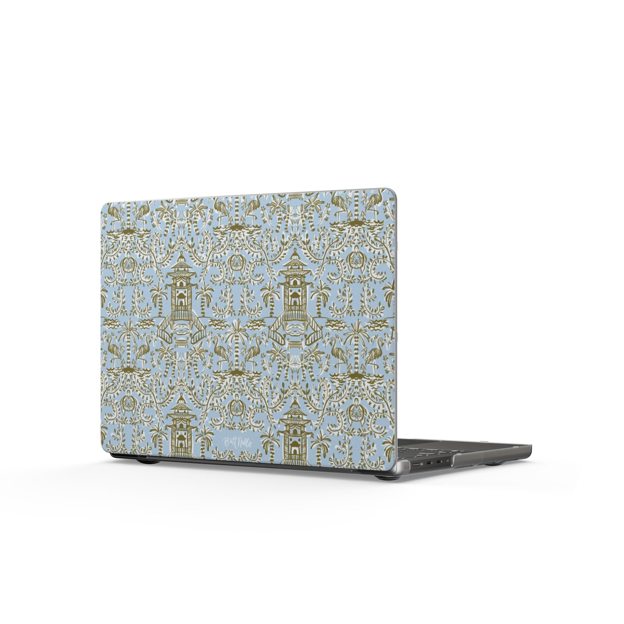 Soirée Blue Matte MacBook Cases