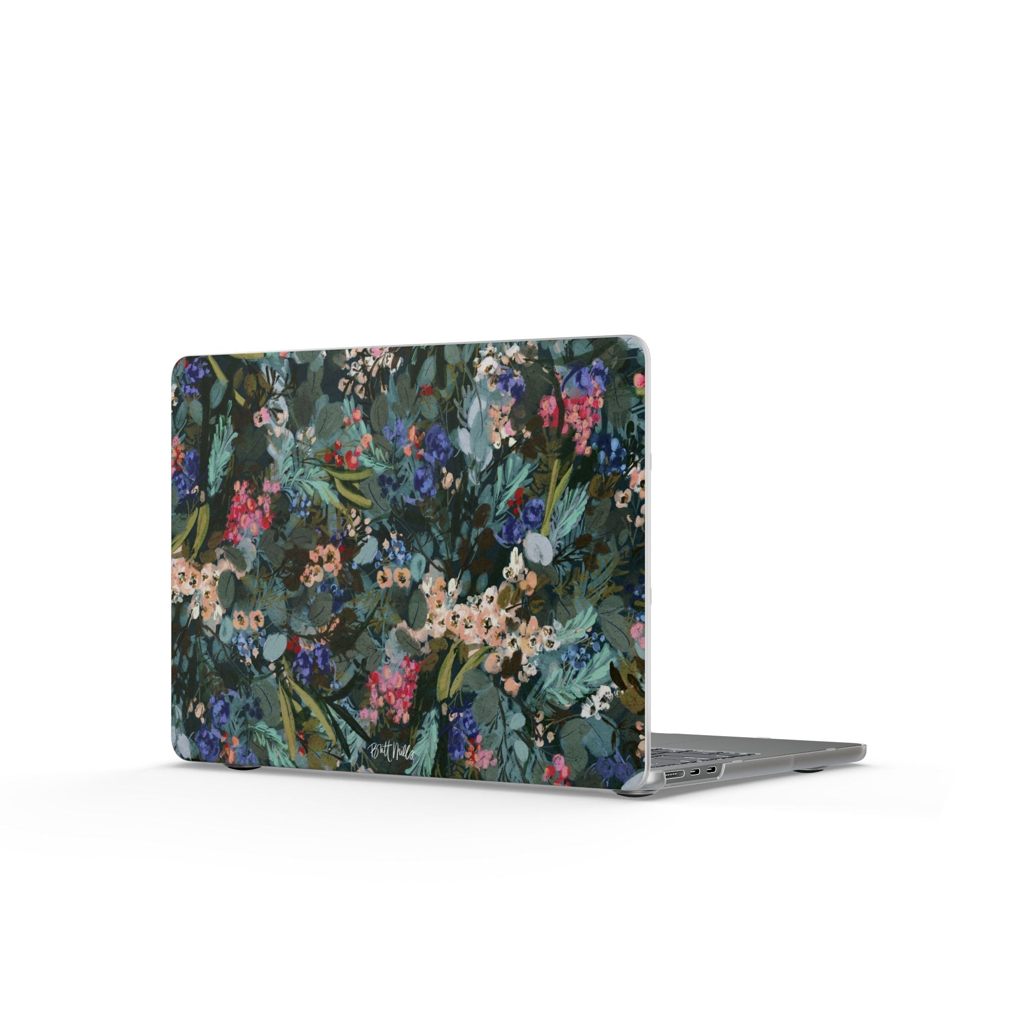 Winter Berry Matte MacBook Cases