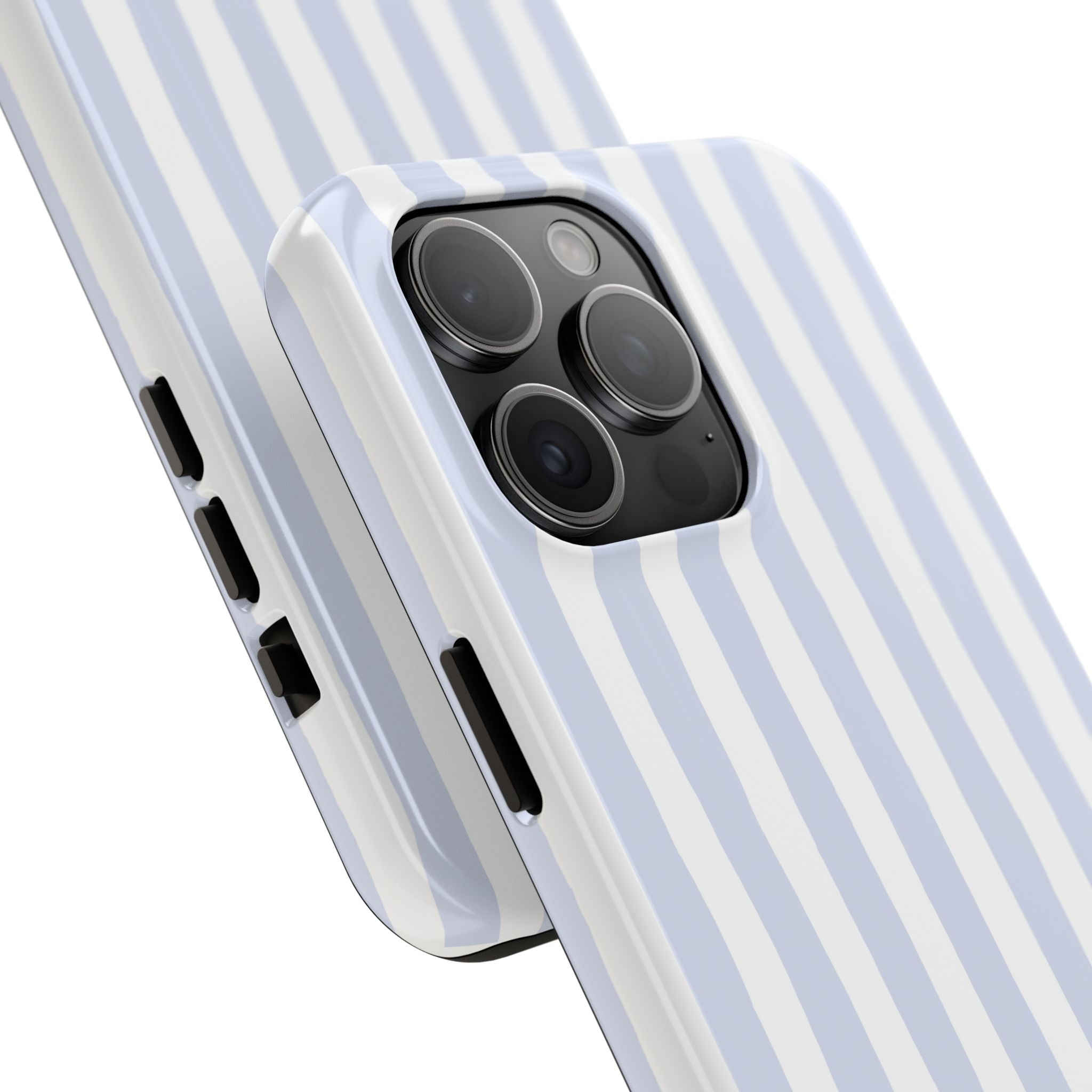 Seaside Stripes Monogrammed Tough Phone Case