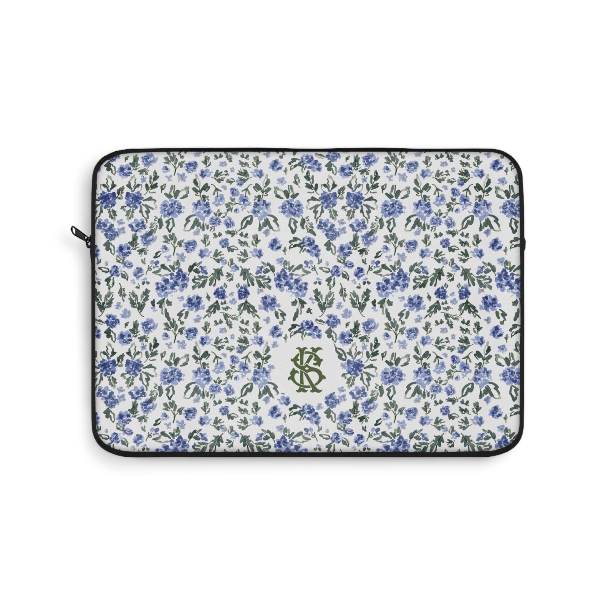 English Countryside Monogrammed Laptop Sleeve