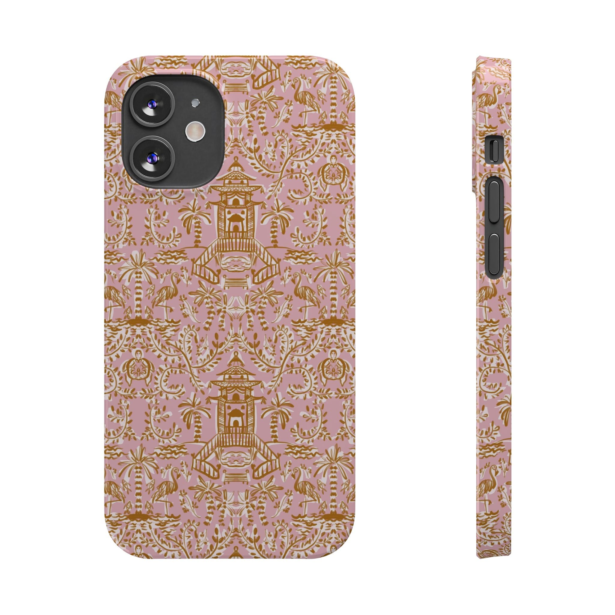 Soirée Pink Slim Phone Case