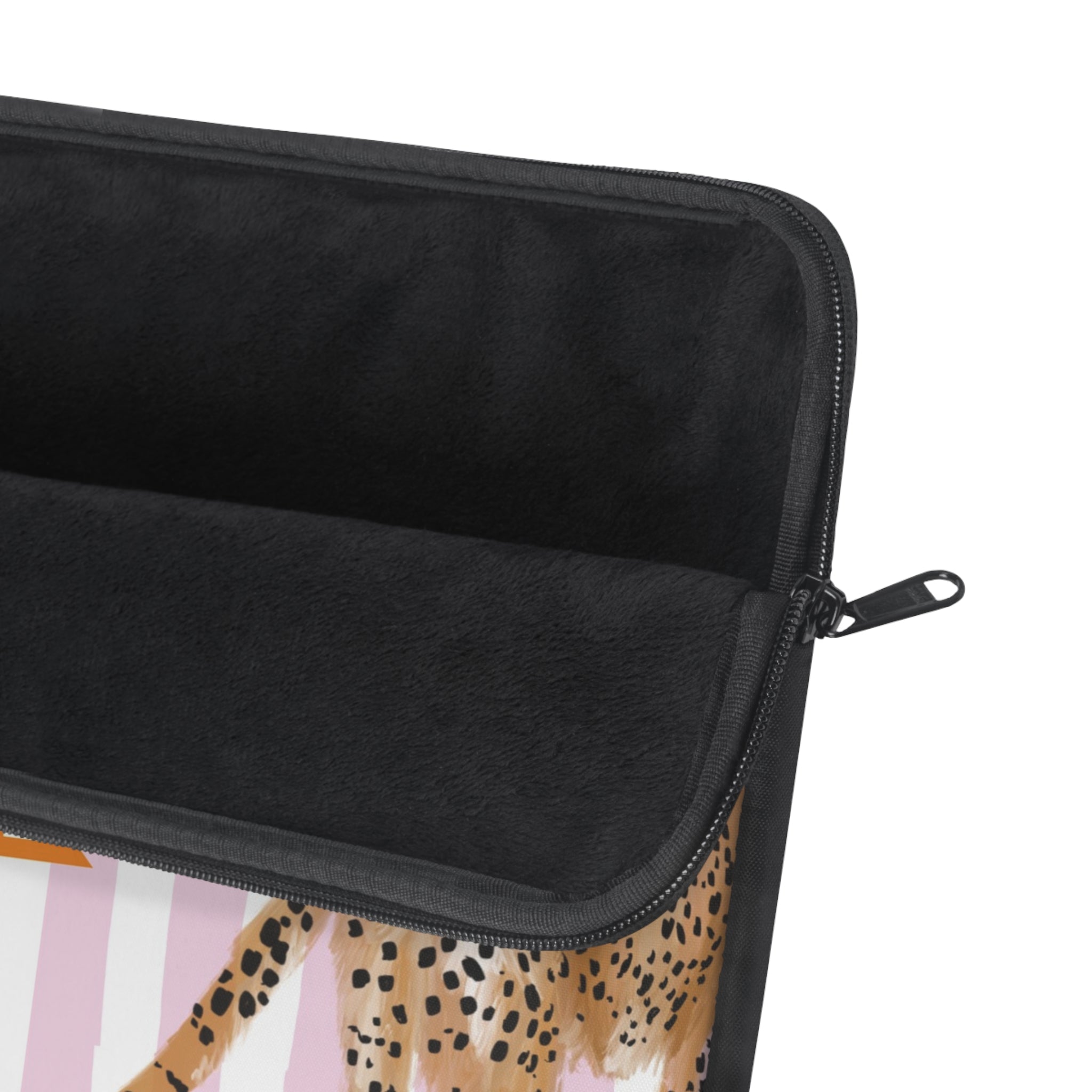 Preppy Cheetah Laptop Sleeve