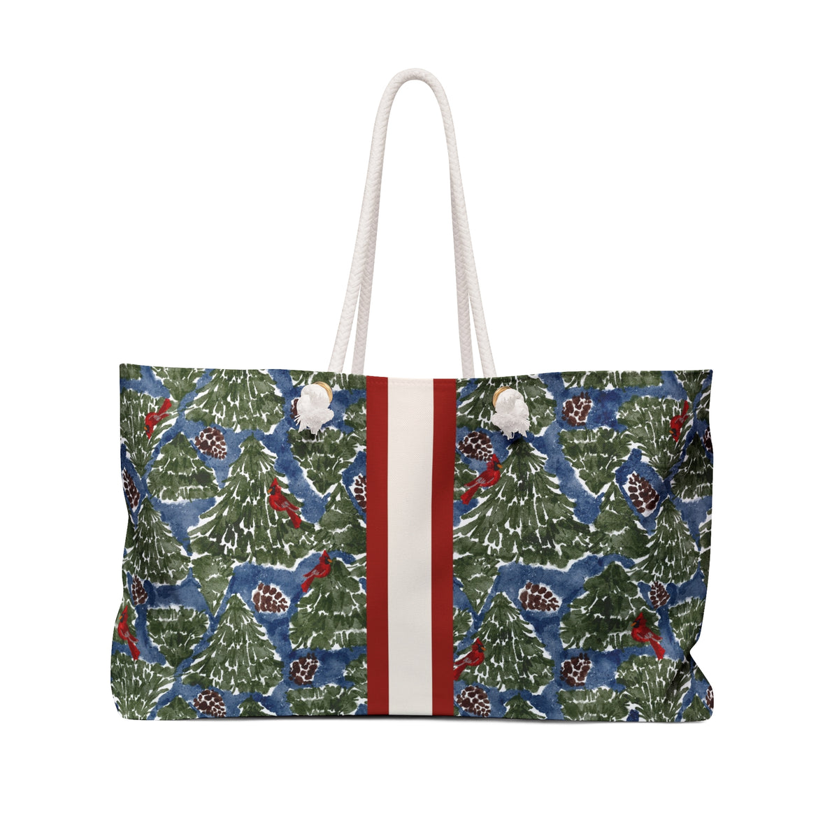 Merrywood Striped Monogrammed Mahjong Bag