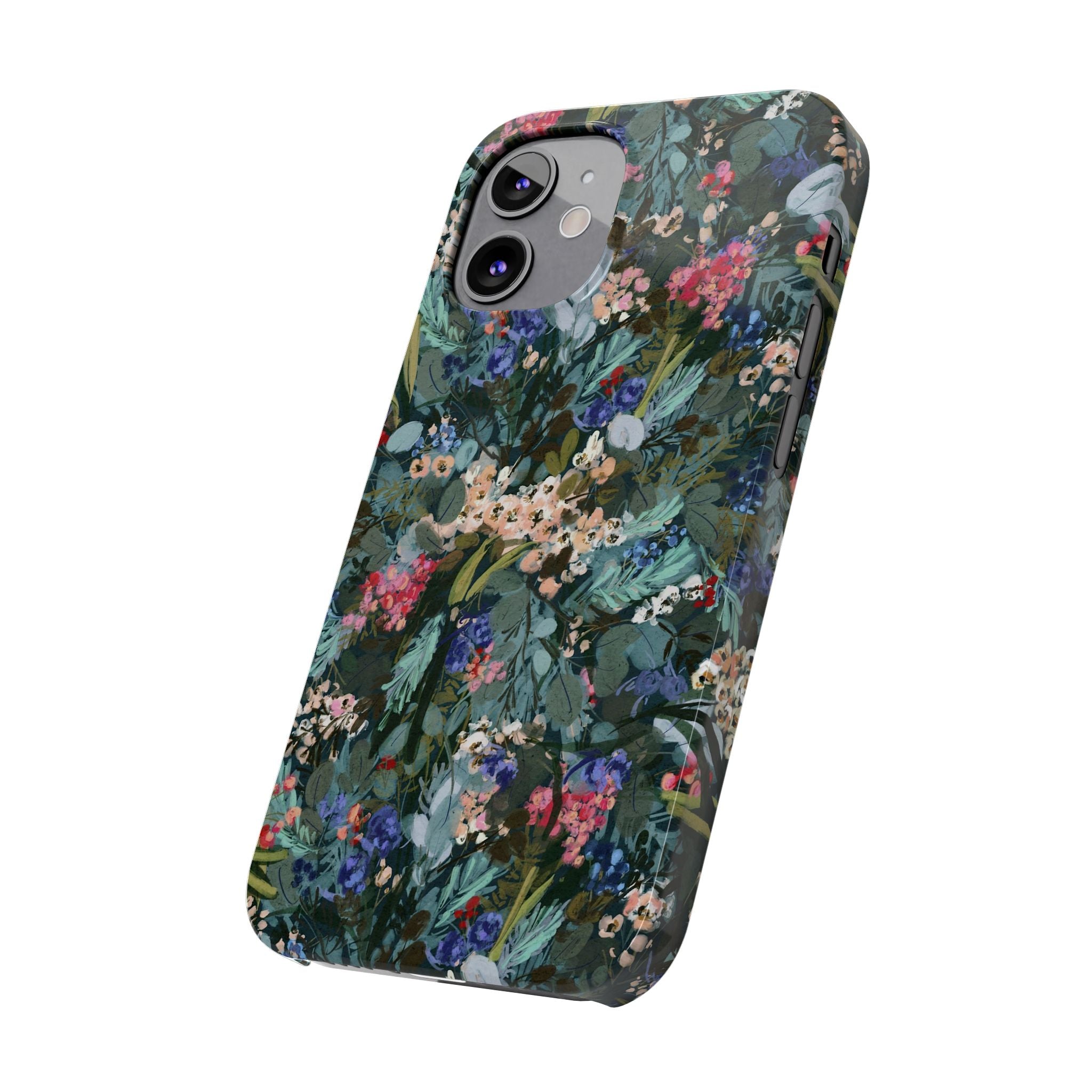 Winter Berry Slim Phone Case