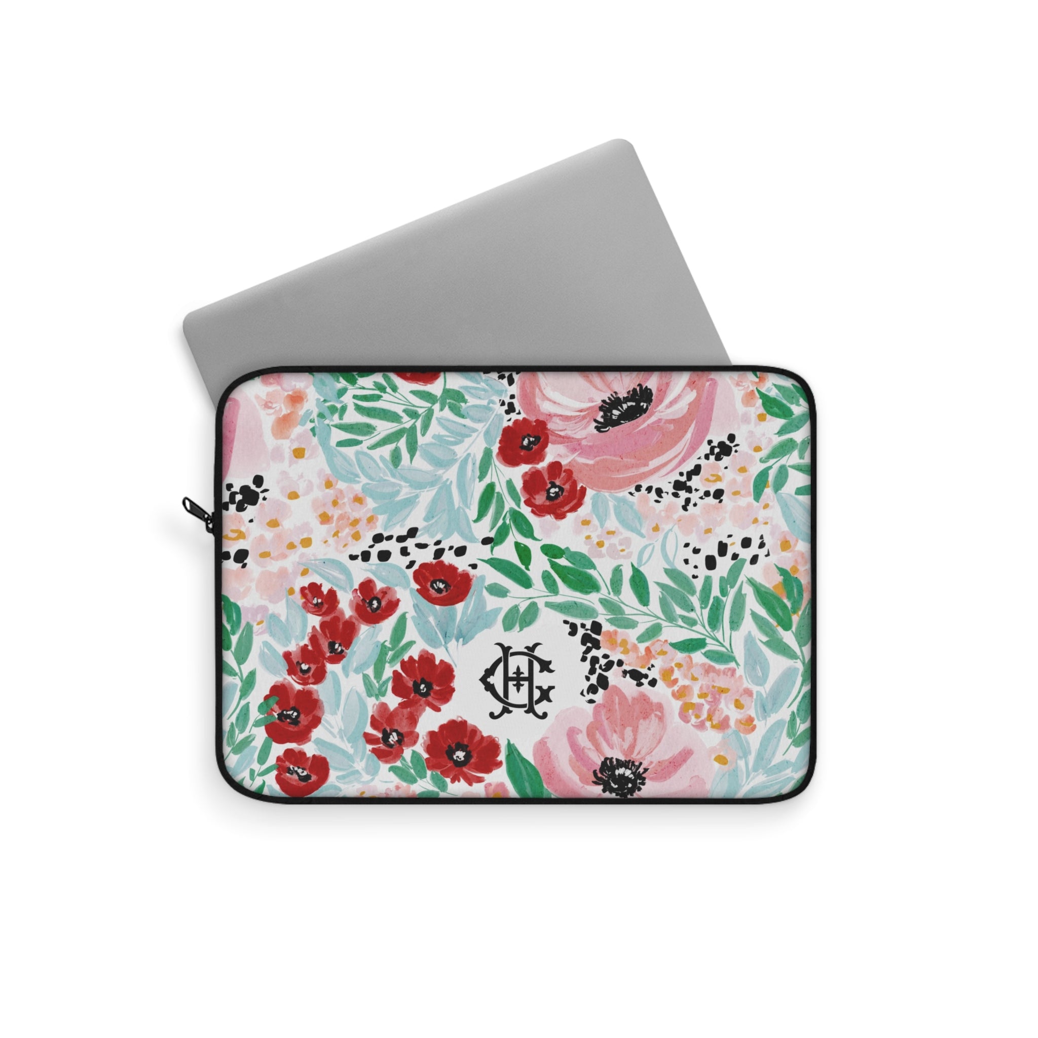 Colette Monogrammed Laptop Sleeve