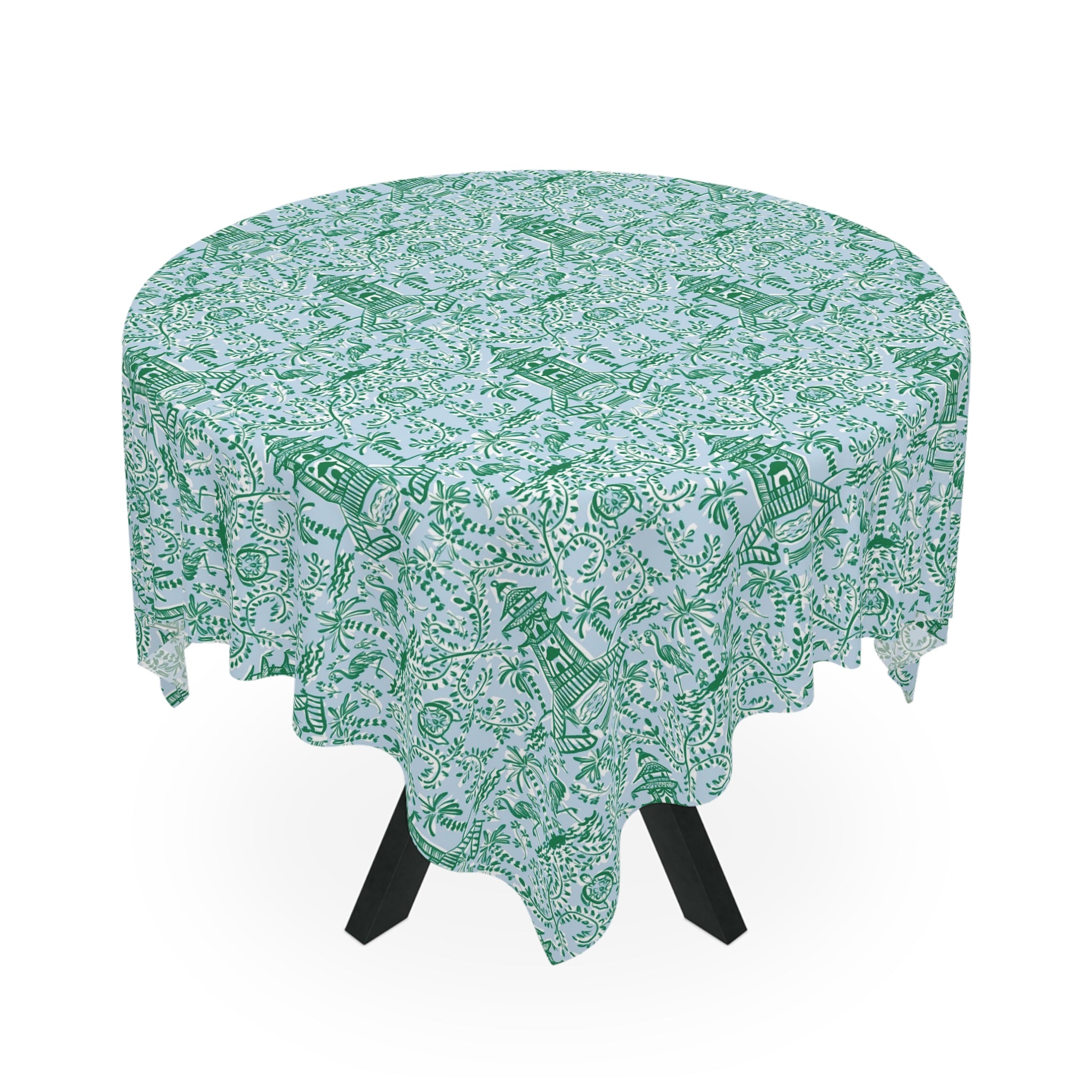 Chinoiserie Palms Tablecloth