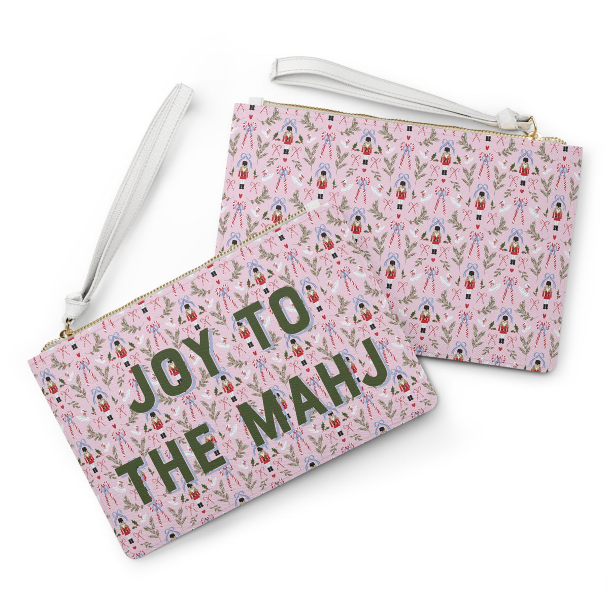 Joy to the Mahj Holiday Mahjong Card Holder in Nutcracker