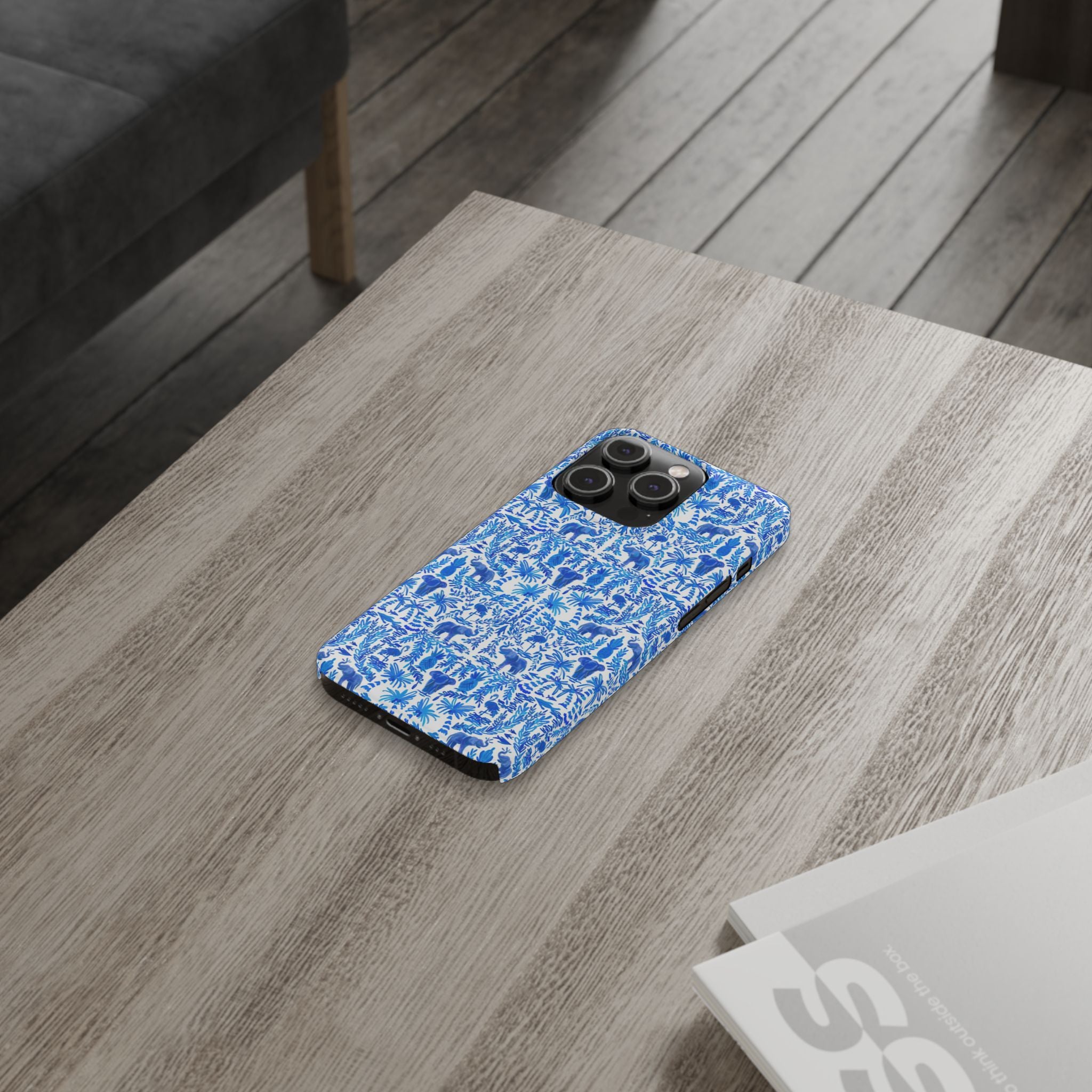Elephant Fun Slim Phone Case