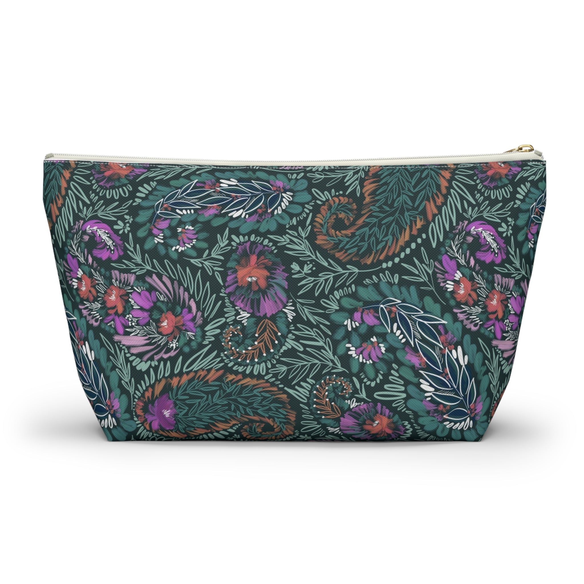 Wren Striped Monogrammed Mahjong Tile Pouch