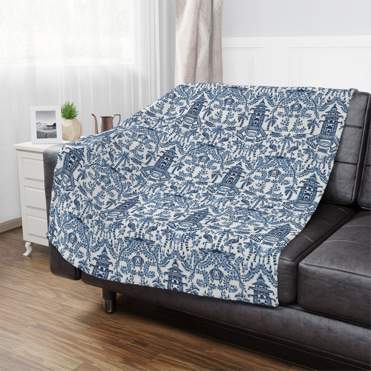Palm Beach Minky Blanket