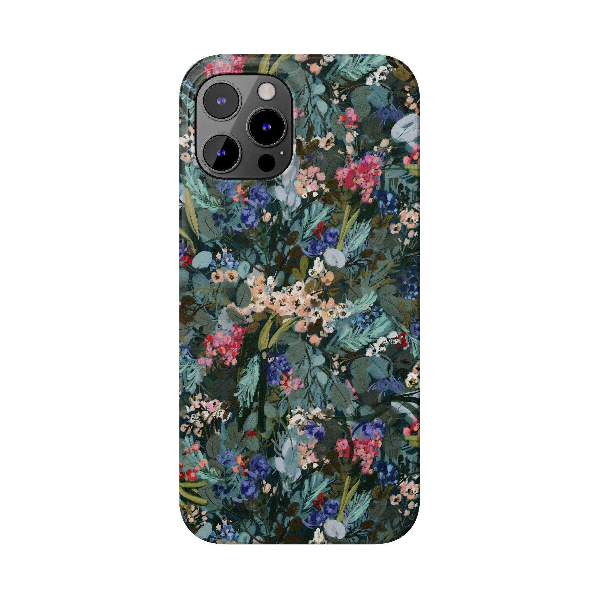 Winter Berry Slim Phone Case