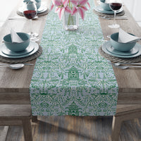 Chinoiserie Palms Table Runner