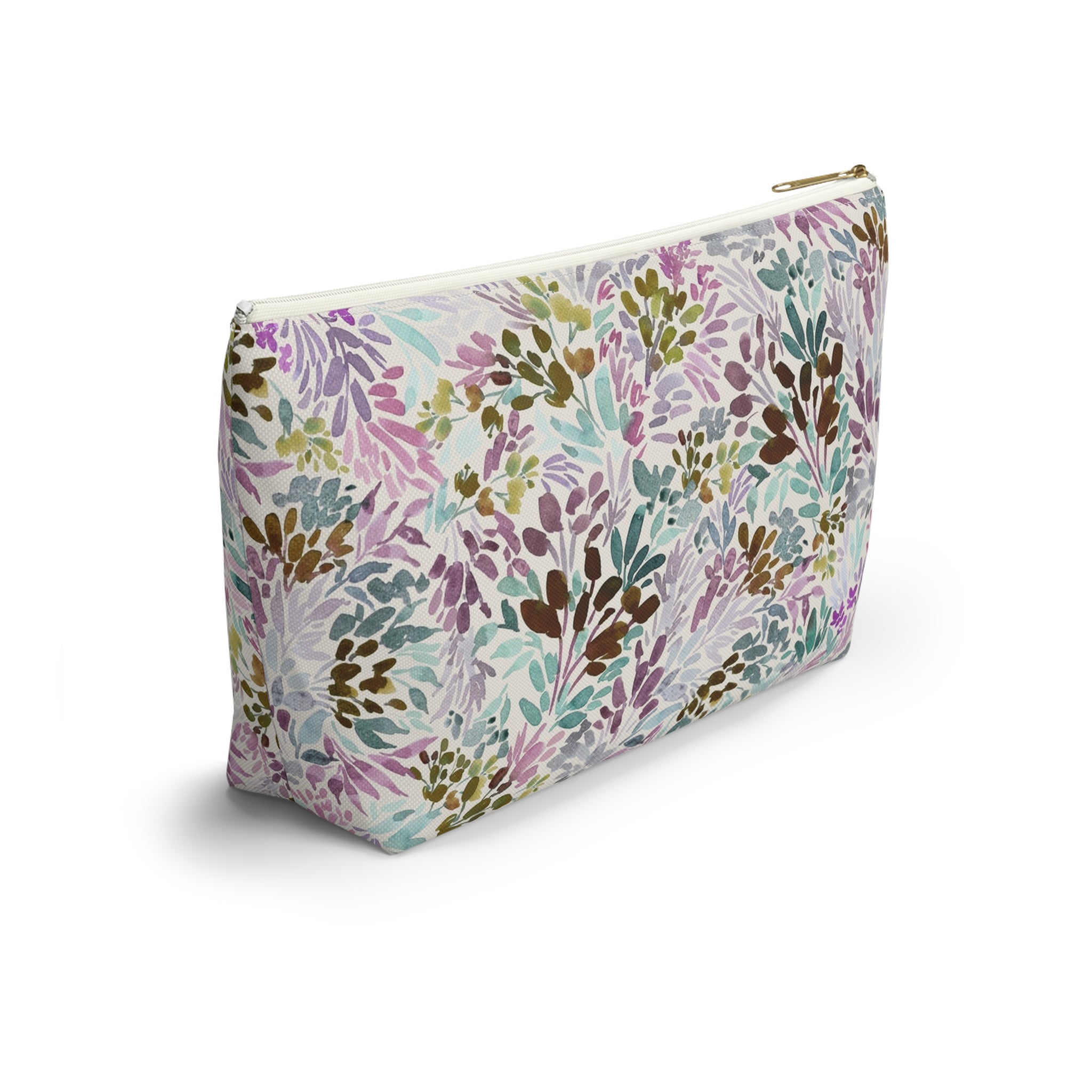 Daphne Striped Monogrammed Mahjong Tile Pouch