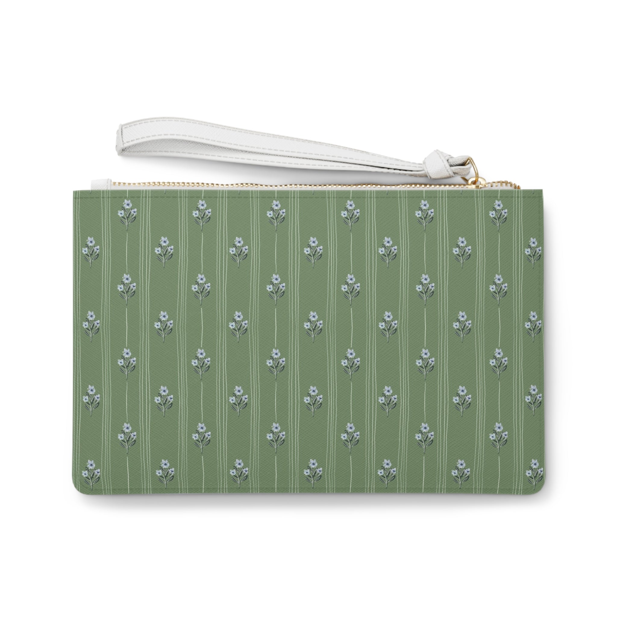 Zera Bloom Striped Monogrammed Mahjong Card Holder