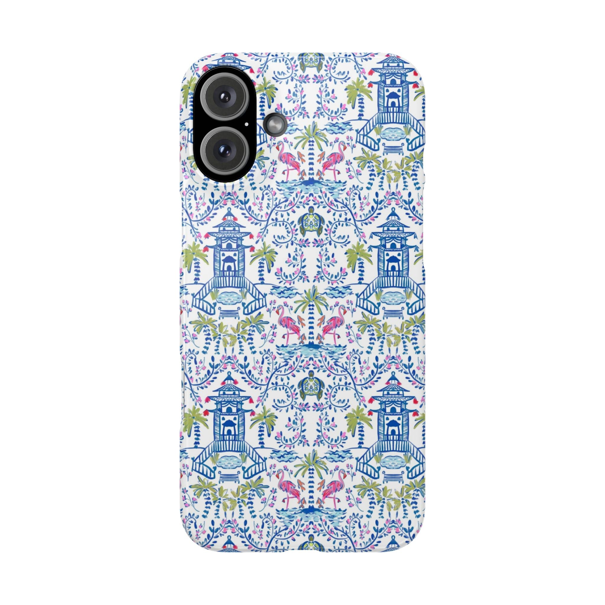 Colorful Chinoiserie Slim Phone Case