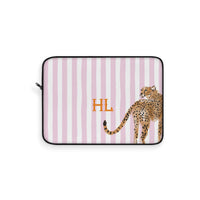 Preppy Cheetah Laptop Sleeve