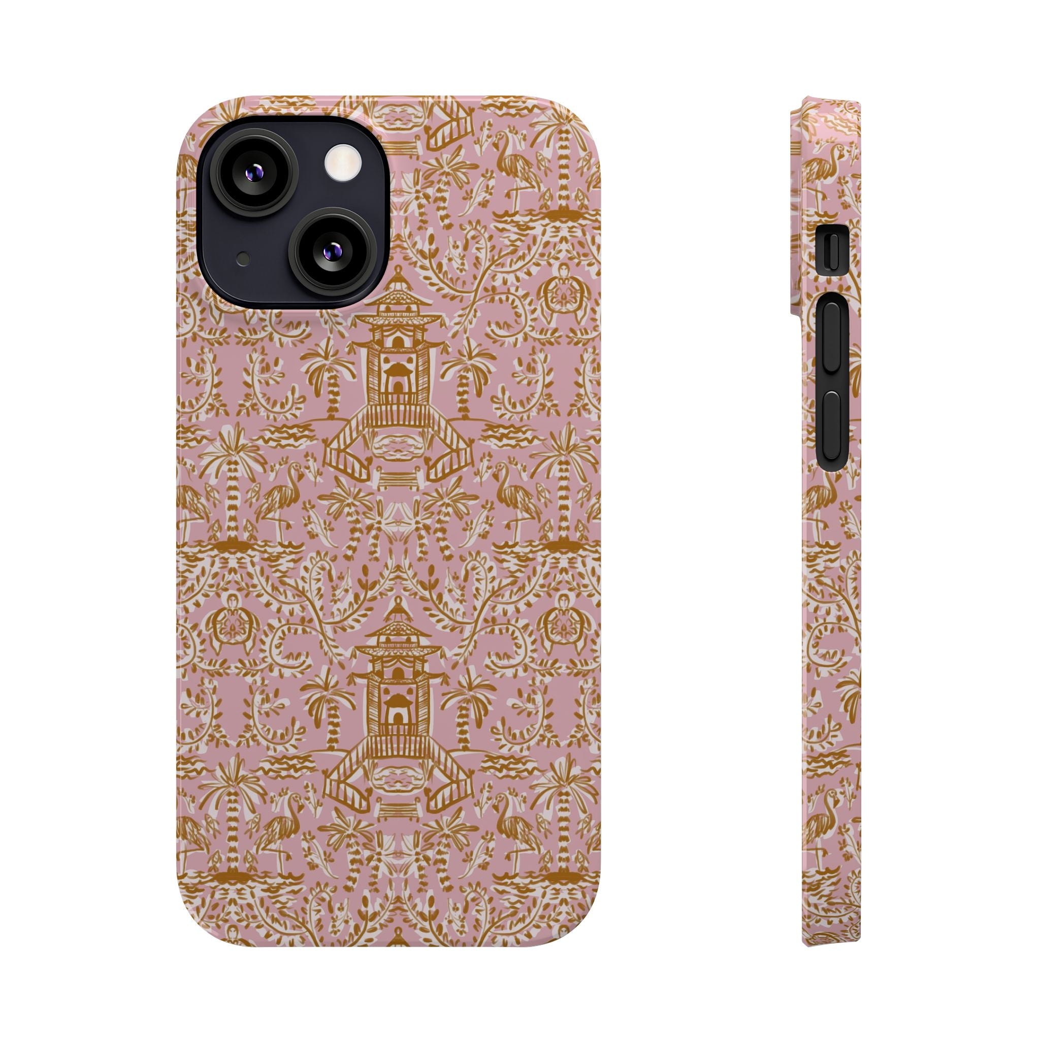 Soirée Pink Slim Phone Case