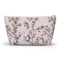 Blossom Garden Striped Monogrammed Pouch