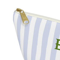 Seaside Stripes Monogrammed Pouch