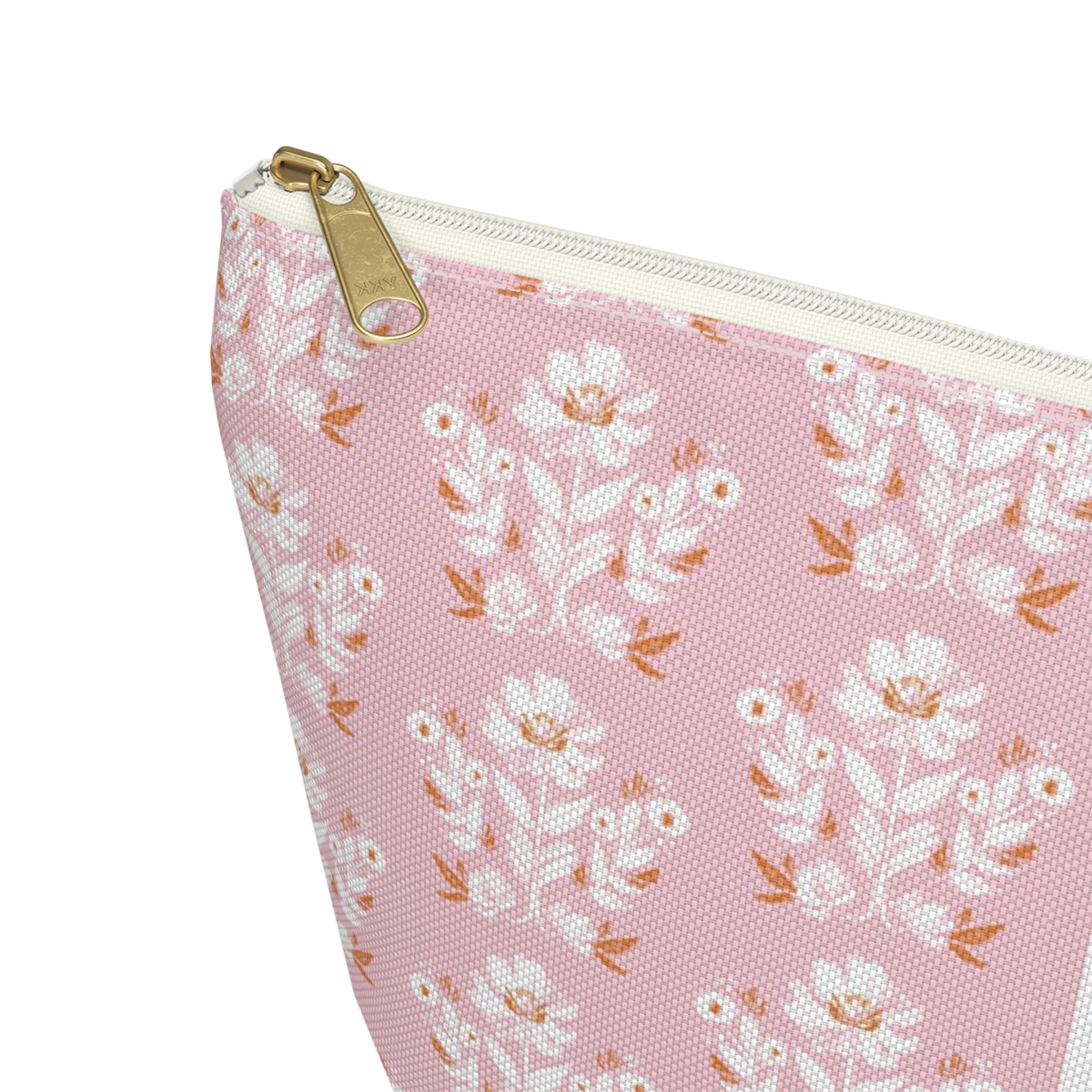 Evangeline Striped Monogrammed Mahjong Tile Pouch