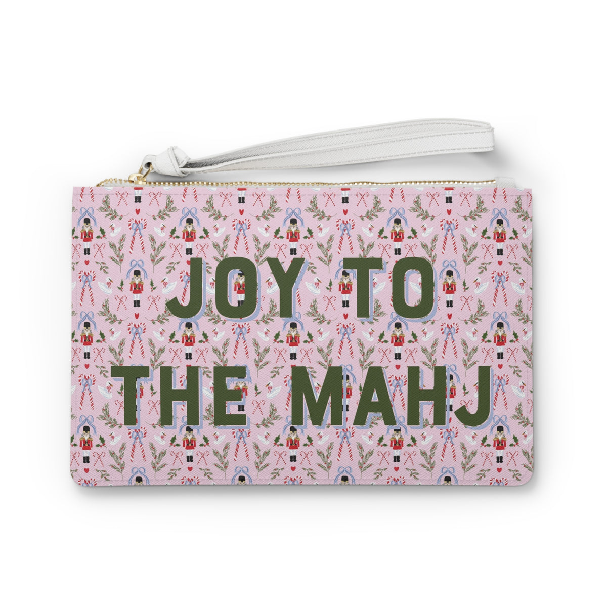 Joy to the Mahj Holiday Mahjong Card Holder in Nutcracker