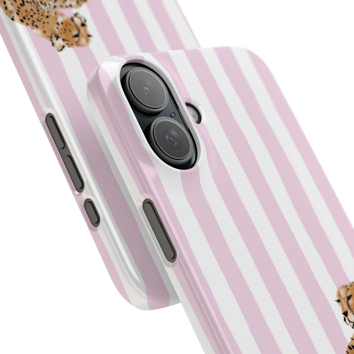 Preppy Cheetah Slim Phone Case
