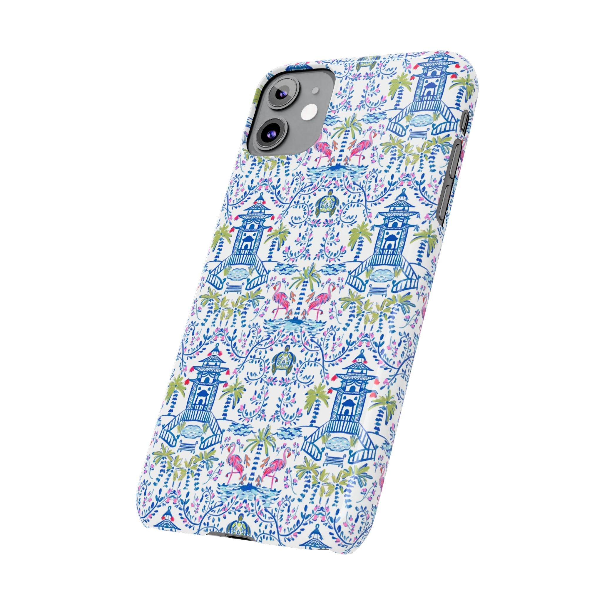 Colorful Chinoiserie Slim Phone Case