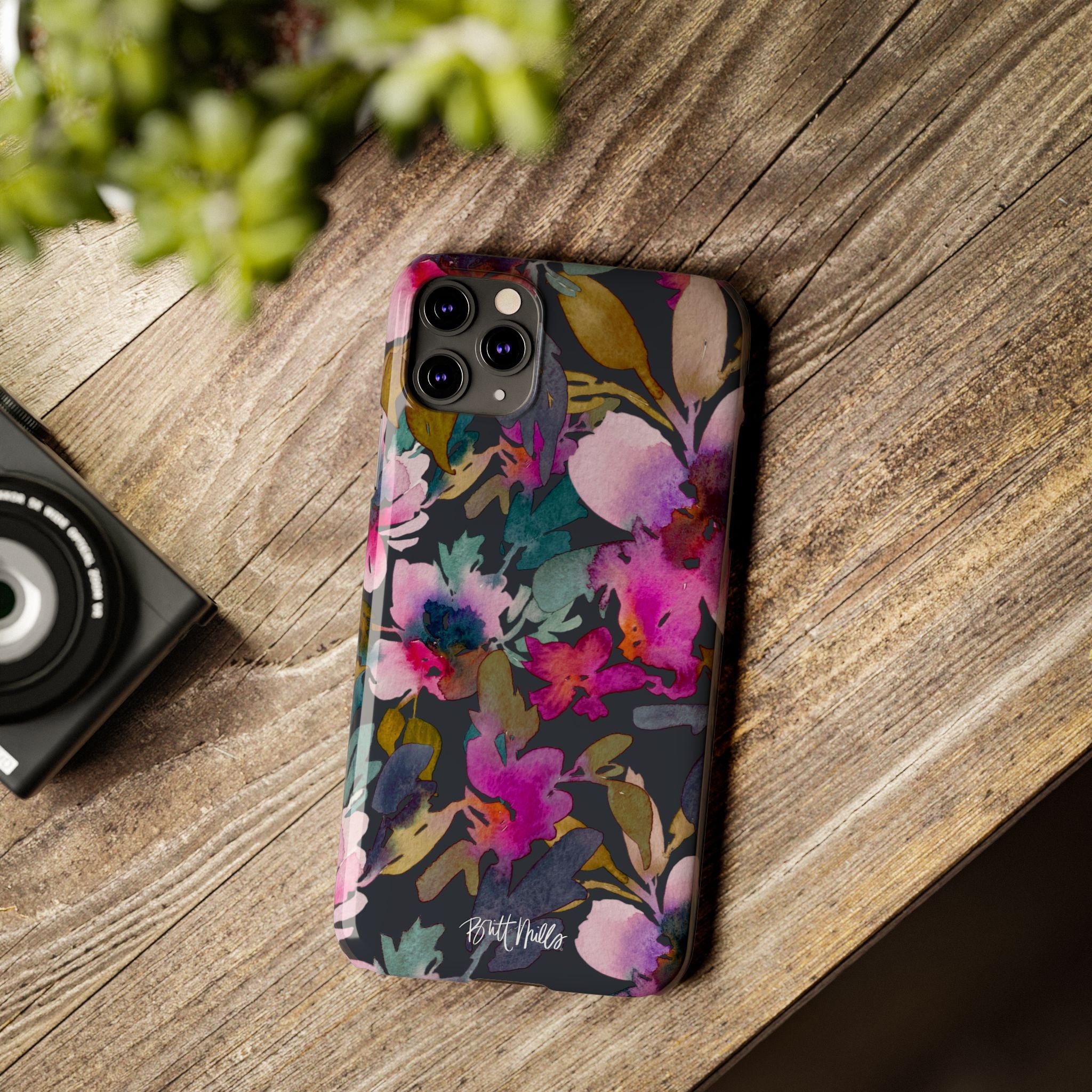 Flourish Slim Phone Case