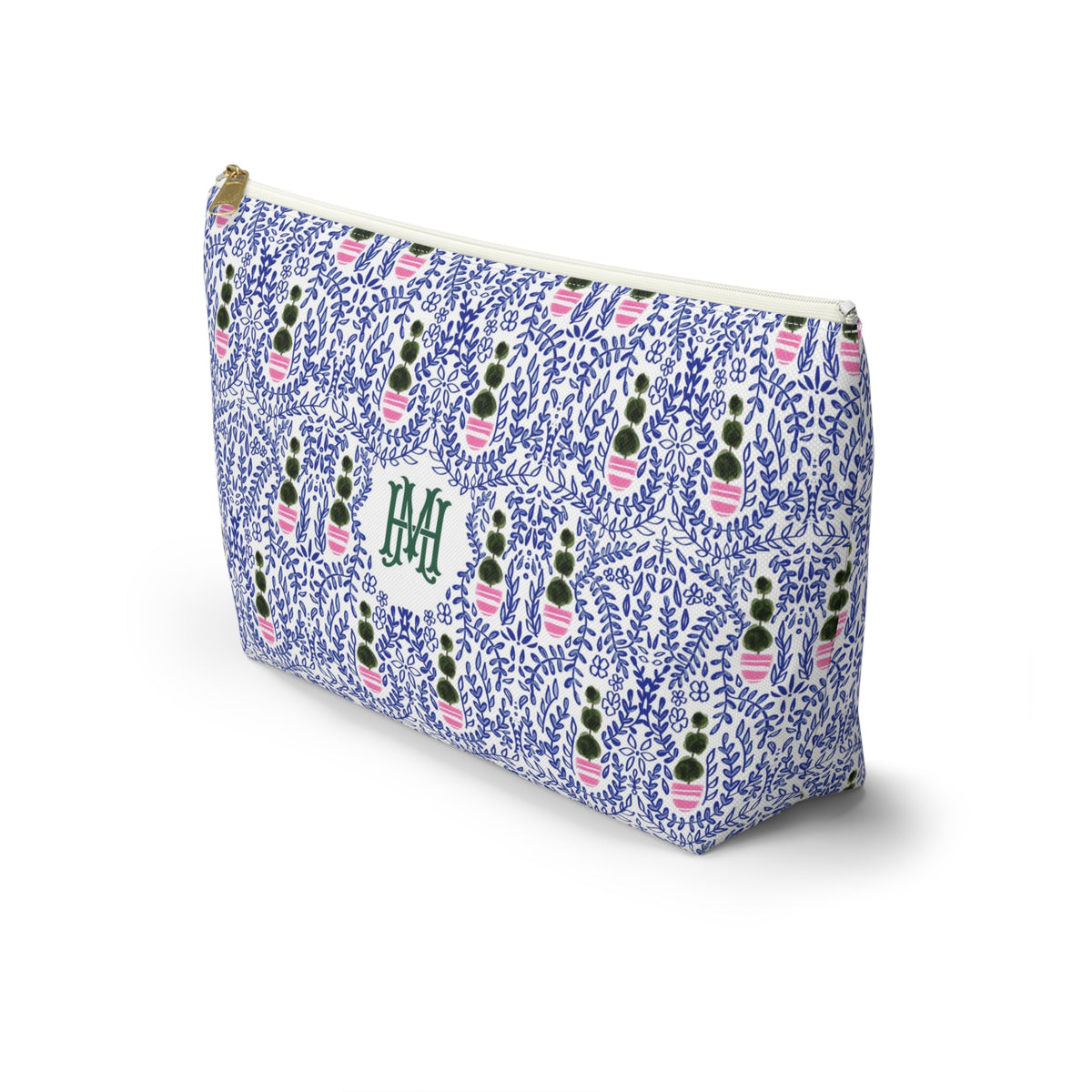 Augusta Monogrammed Pouch
