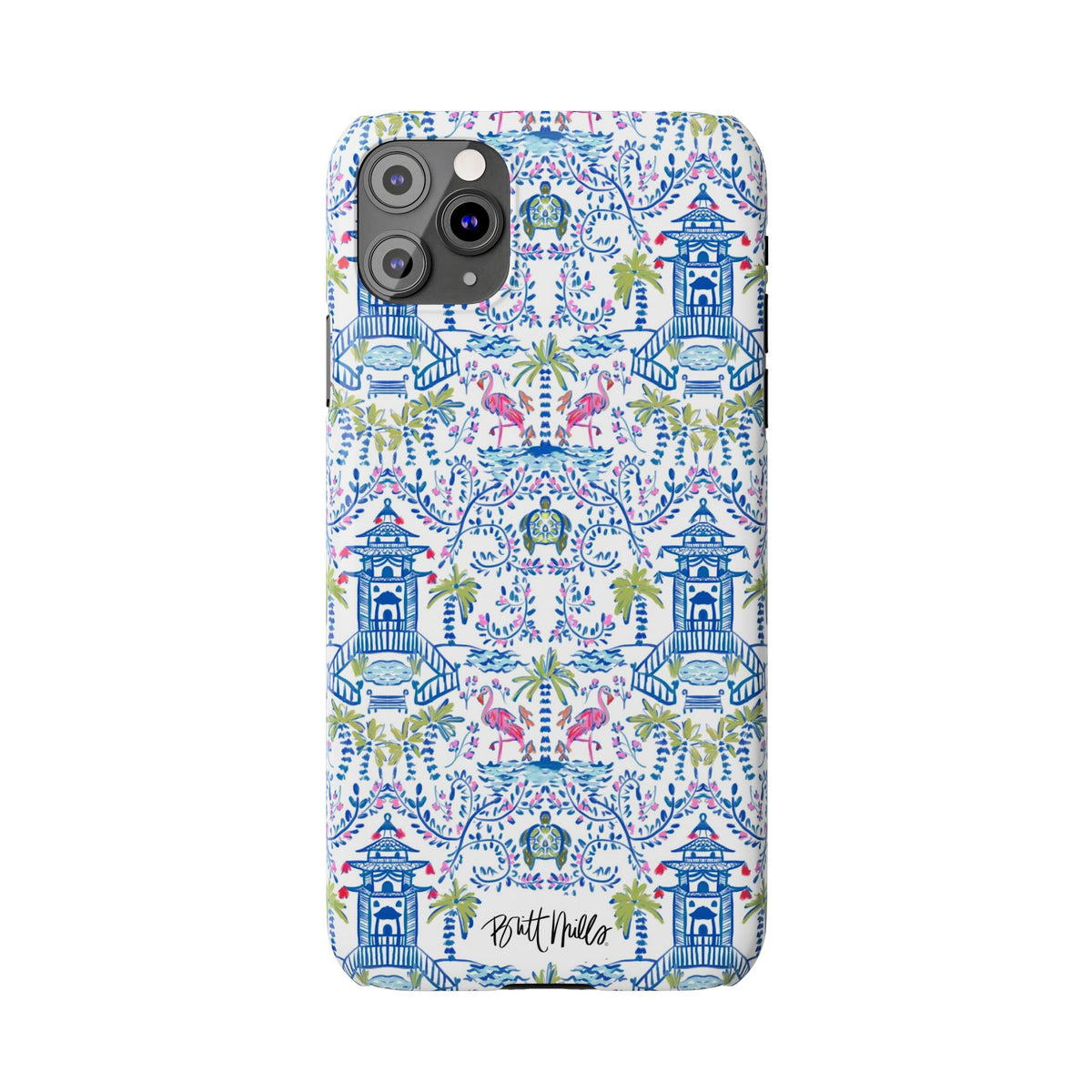 Colorful Chinoiserie Slim Phone Case