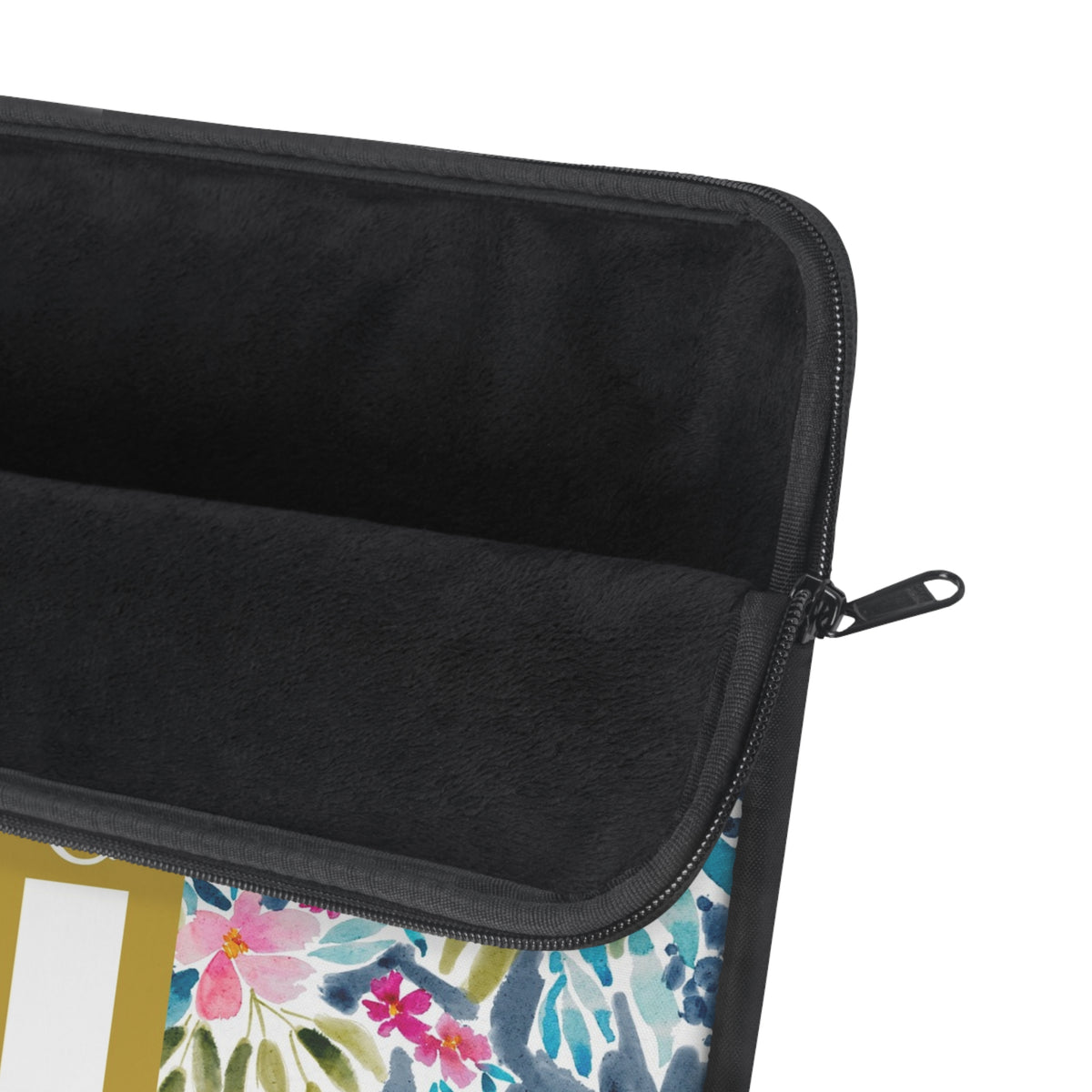 Aria Striped Monogrammed Laptop Sleeve
