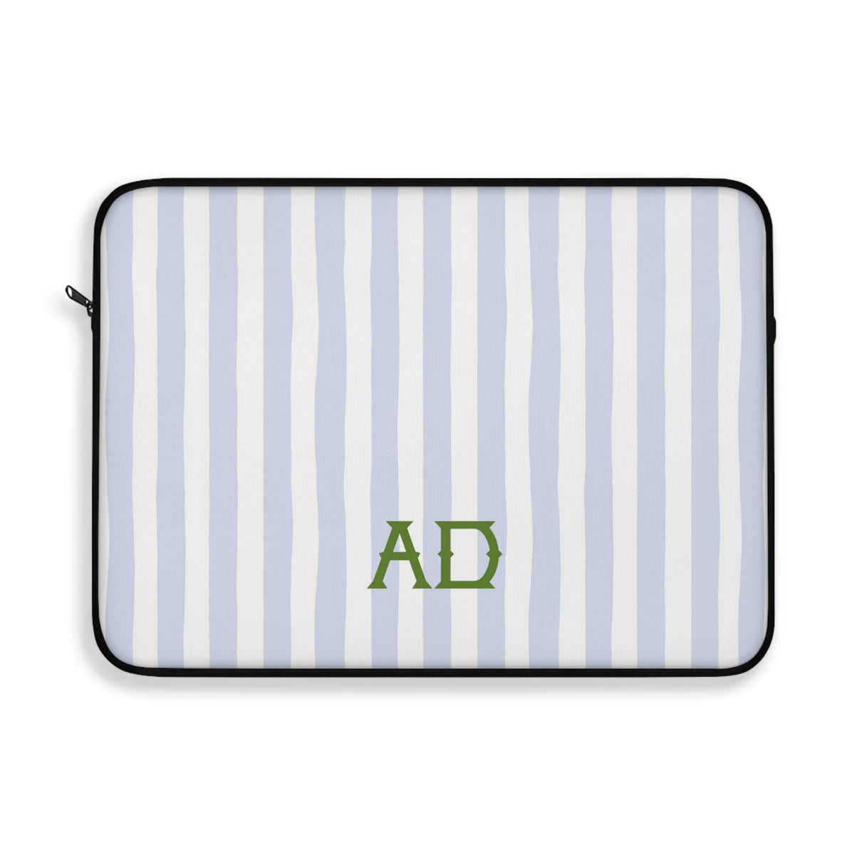 Seaside Stripes Monogrammed Laptop Sleeve
