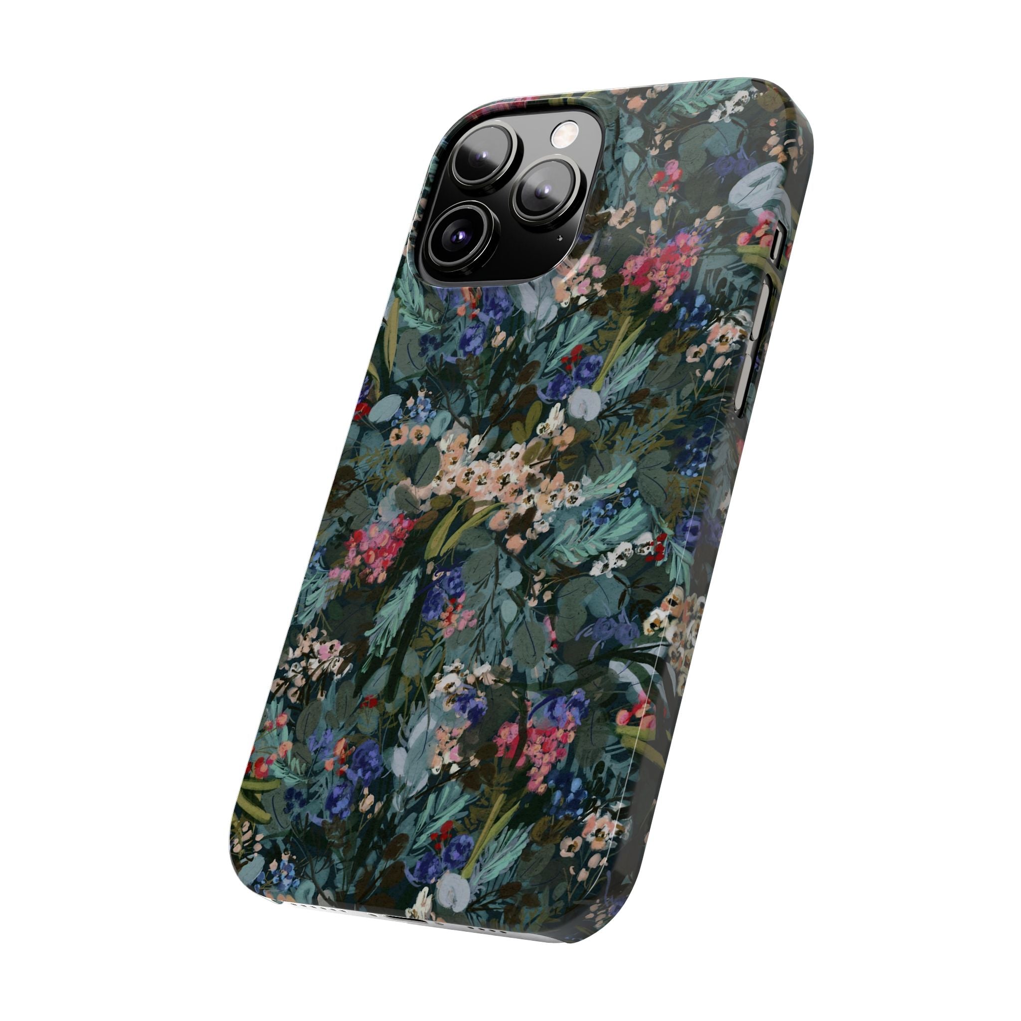 Winter Berry Slim Phone Case